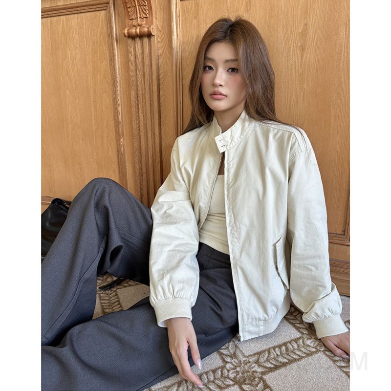 여성 겨울 캐주얼 칼라 재킷 다재다능한 스타일링 가능한 따뜻한 코트 레트로 디자인 편안한 착용감 데일리 외출용 - 상세 이미지 3