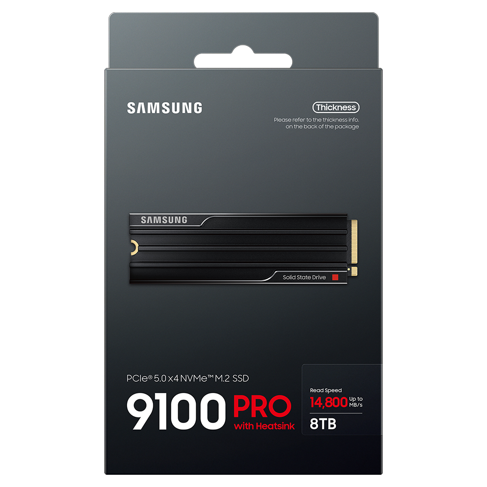 삼성전자 삼성 M.2 Nvme SSD 9100 PRO 히트싱크 (정품) 8TB 이미지 6