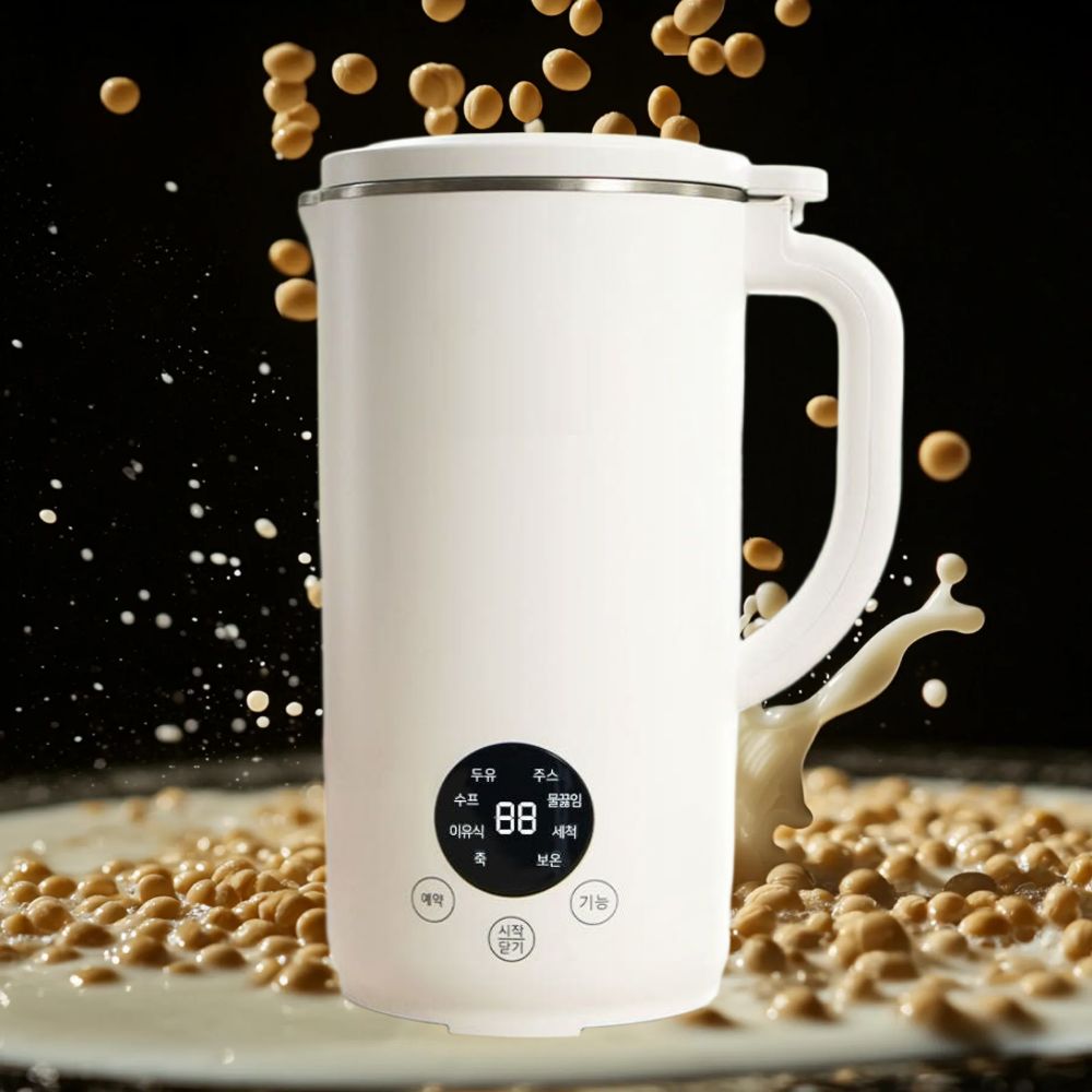 콩물제조기 이유식 죽만드는기계 두유제조기 1200ml