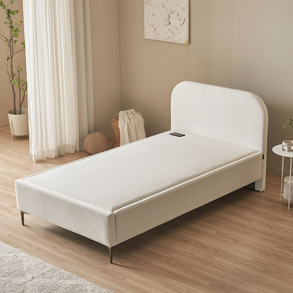 장인가구 보란 황토볼 온열 스프링 보료 아쿠아패브릭 흙침대 SS