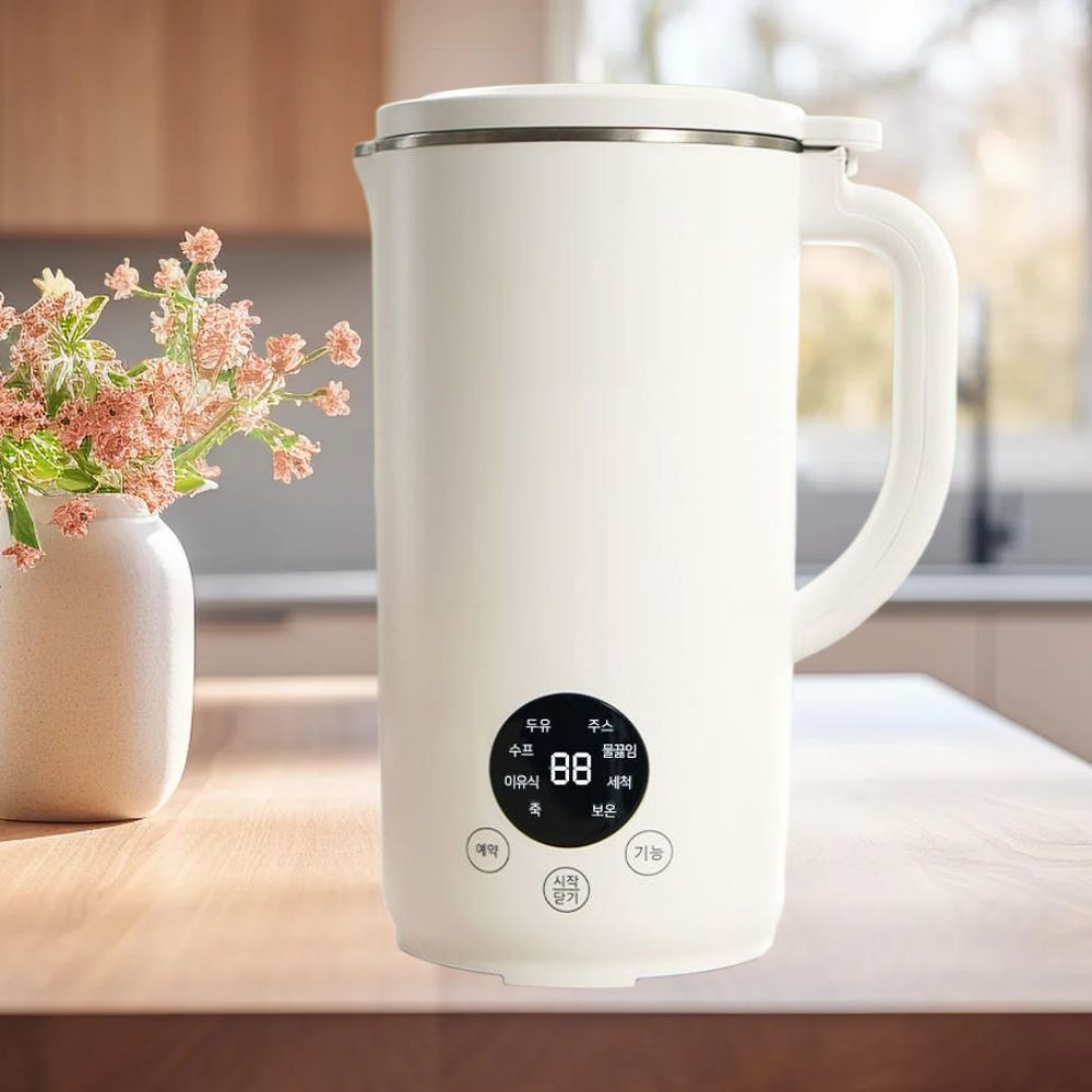 콩물제조기 이유식 죽만드는기계 두유제조기 1200ml