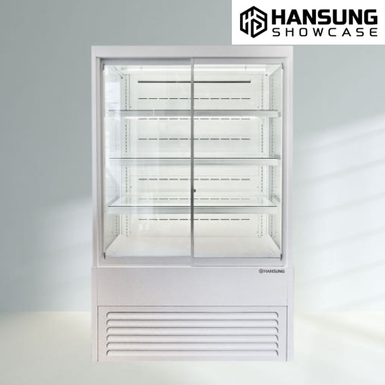 앞문형 반찬가게쇼케이스 마트 매장 4단 냉장쇼케이스 - 메인 이미지