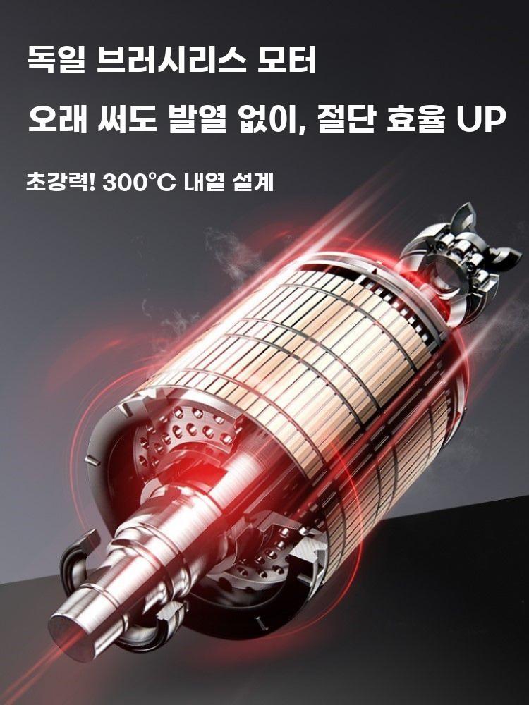 충전식 전동 핸드 헷지트리머 전지가위 전정기 가지 - 상세 이미지 4