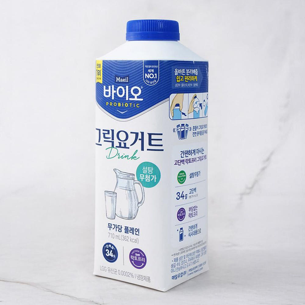 매일 바이오 그릭드링크 무가당 플레인