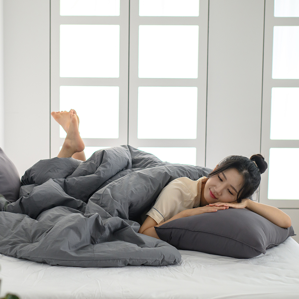 고밀도 60수 순면 호텔이불 구름 침구 덮는 이불종류 SS - 상세 이미지 3