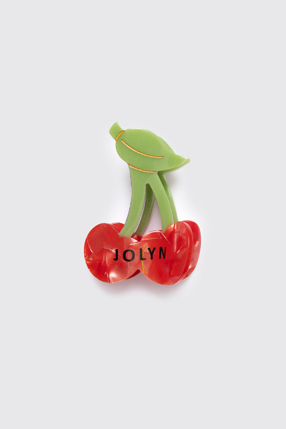 졸린 헤어클립 헤어핀 Cherry - 상품 이미지