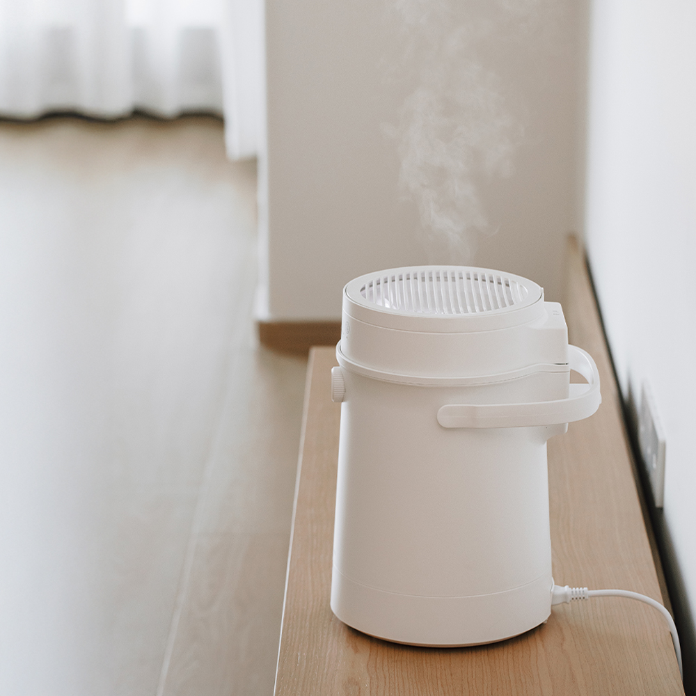 라쿠진 퓨어스팀 올스텐 가열식 가습기 통세척가능 대용량 신생아 아기 가습기 LCZ5040