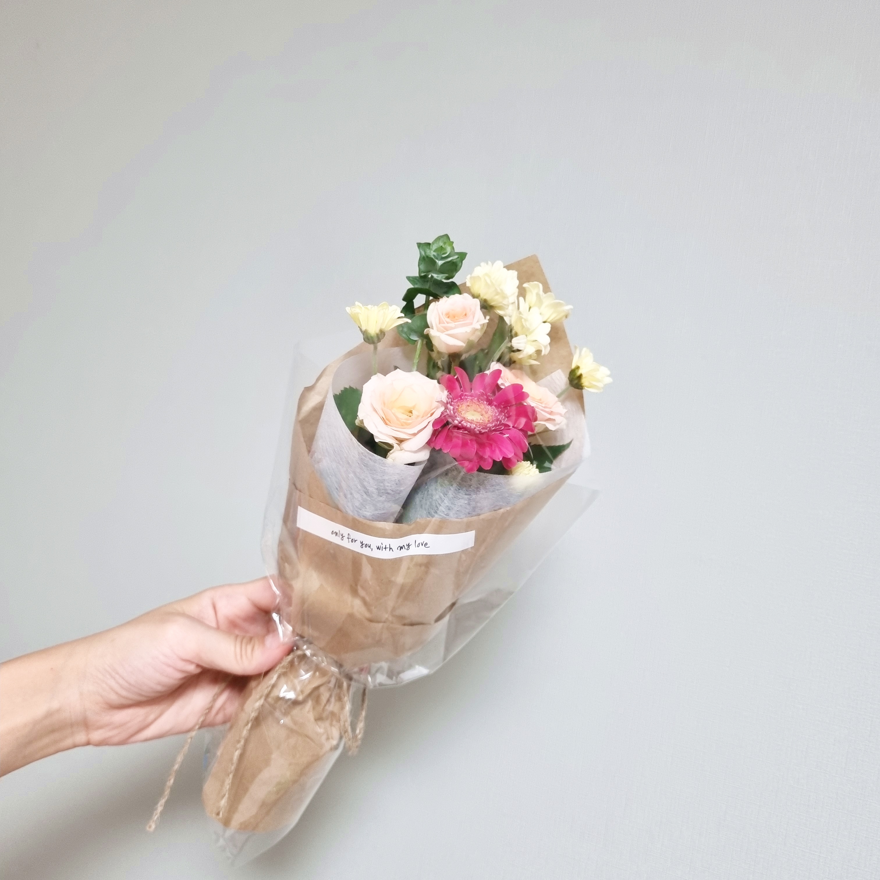 미니꽃다발 소형 플라워 선물 답례품 행사꽃 단체주문 꽃 생화택배 행사 꽃다발 샤누데이즈 - 상세 이미지 5