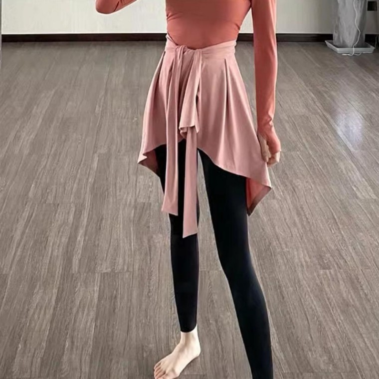 여성 요가복 운동복 루즈핏 힙커버 엉덩이 필라테스 하의 팬츠 - 상품 이미지