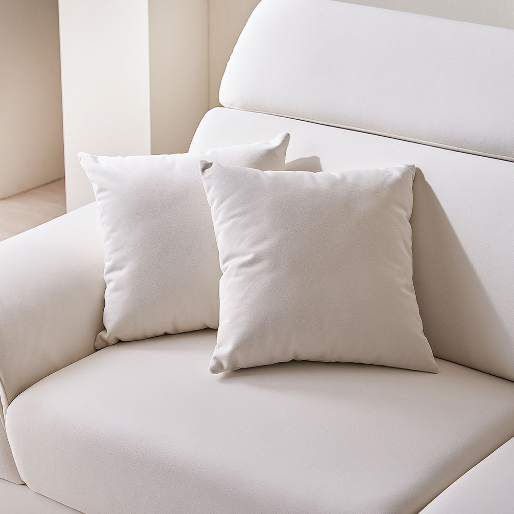 장인가구 컴피 기능성 아쿠아텍스 패브릭 헤드틸팅 3인 소파