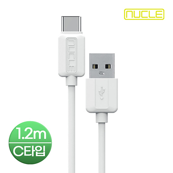 뉴클 C타입 to USB 케이블 , 1.2m, 1개 - 메인 이미지