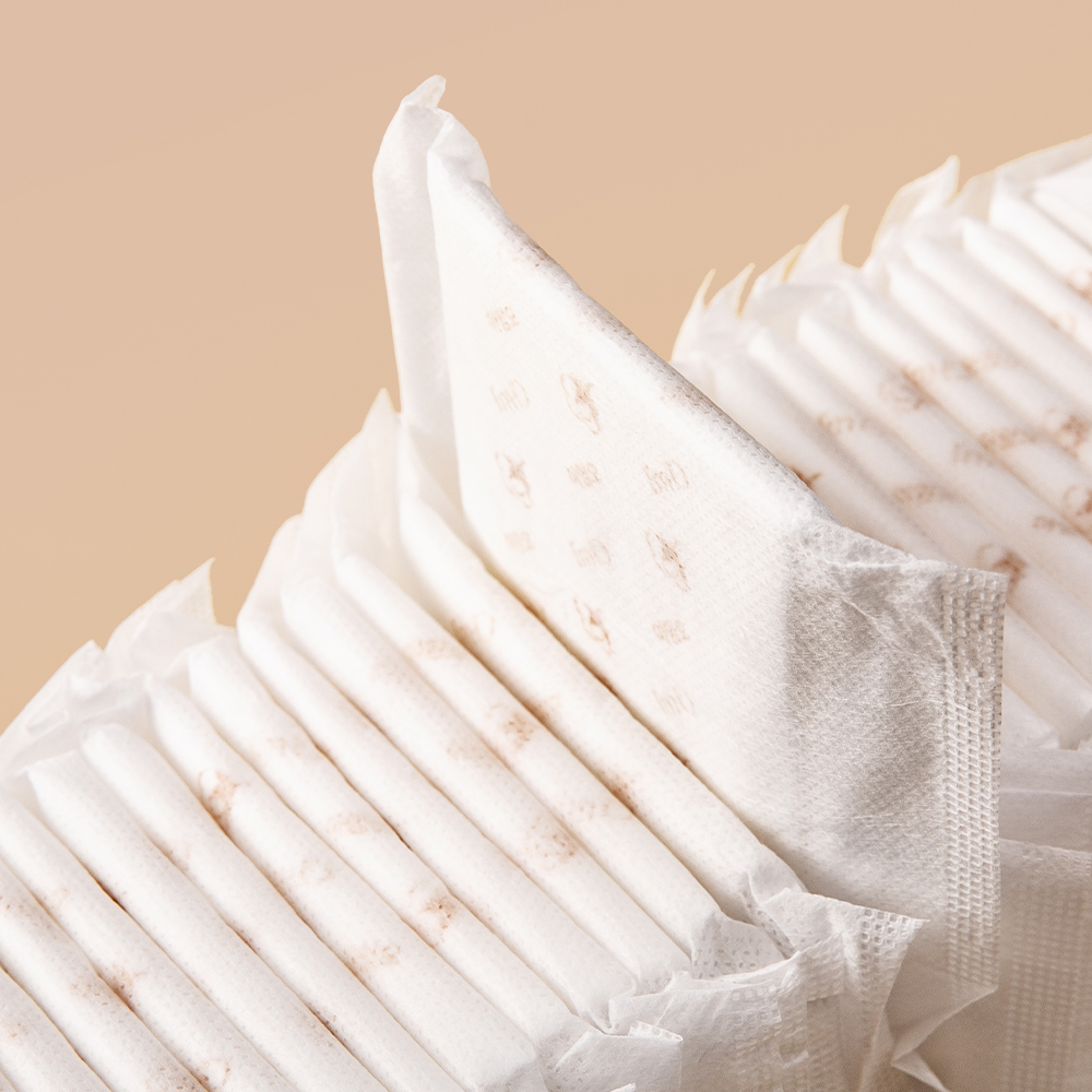 아임오 유기농 순면 생리대 팬티라이너 오버나이트 중형 7팩