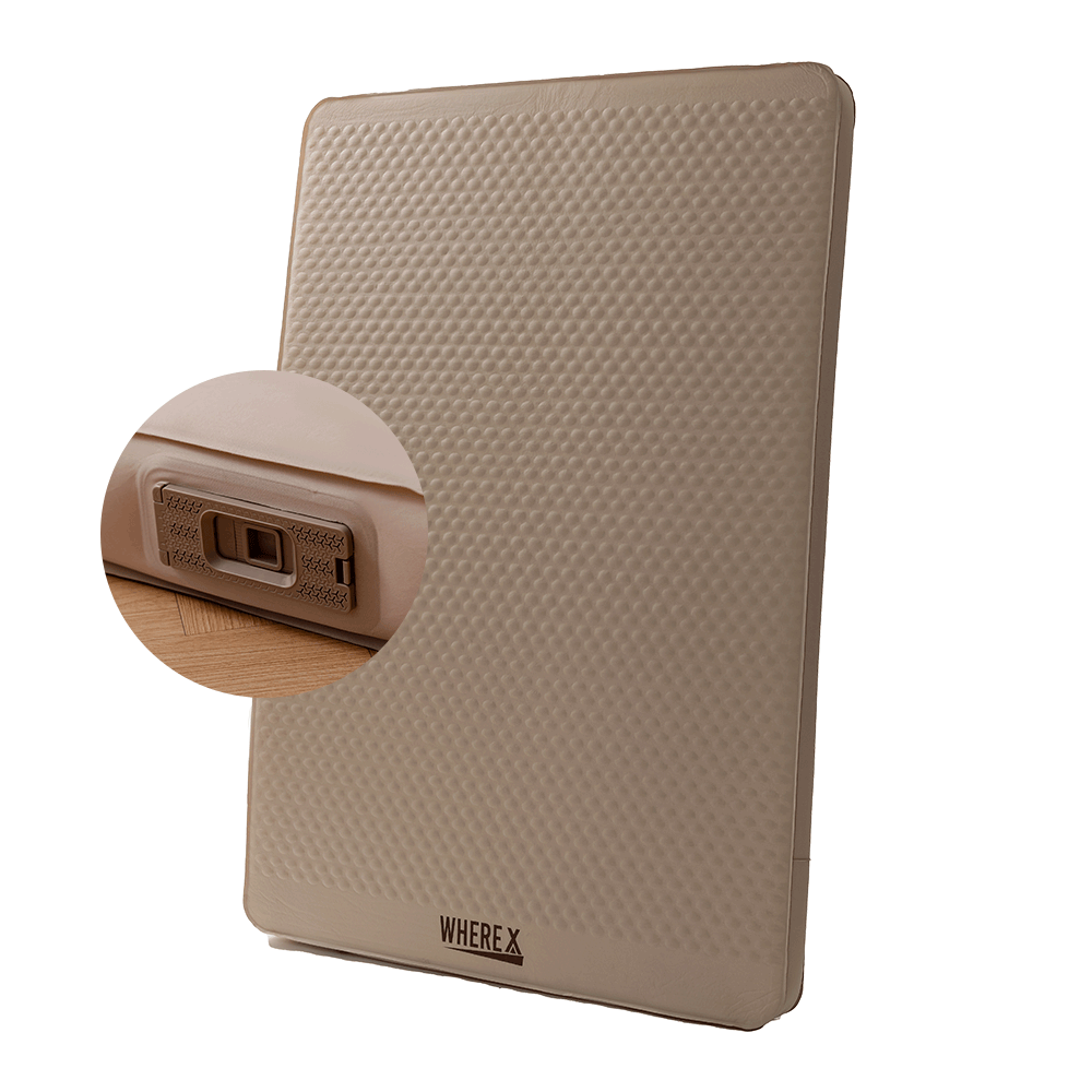 웨어엑스 에어컴팩트 자충매트 펌프 내장형 10T 더블