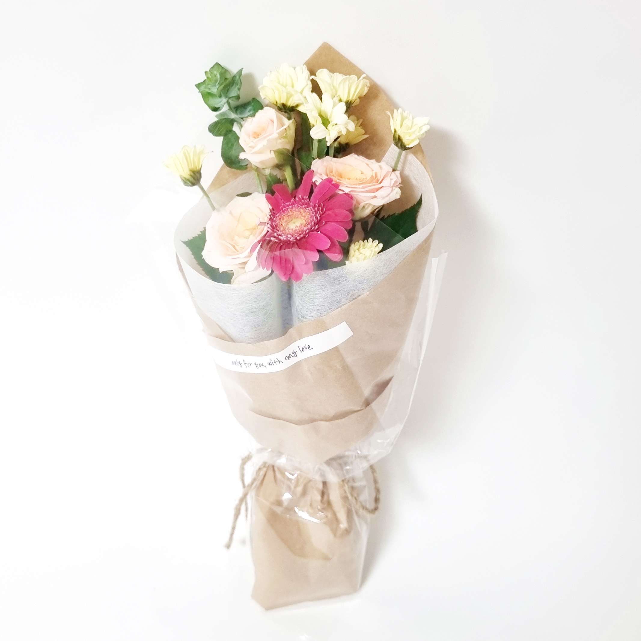 미니꽃다발 소형 플라워 선물 답례품 행사꽃 단체주문 꽃 생화택배 행사 꽃다발 샤누데이즈 - 상품 이미지