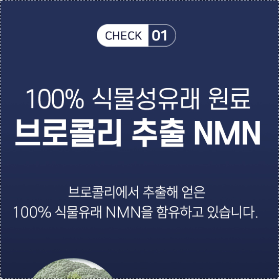 뉴일리 NMN 브로콜리 엔앰엔 1통 엔엠엔 앤엠앤 NMM MNM NNM - 상세 이미지 2