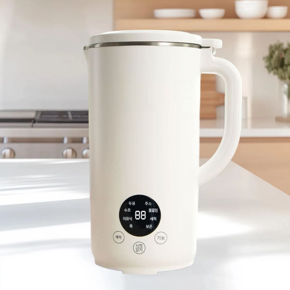 콩물제조기 이유식 죽만드는기계 두유제조기 1200ml