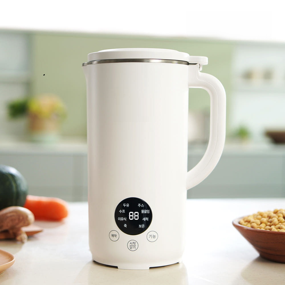 콩물제조기 이유식 죽만드는기계 두유제조기 1200ml