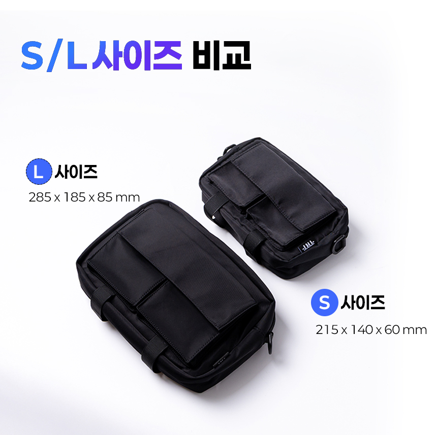 도난방지가방 유럽여행 세이프 크로스백 여행용 소매치기 방지 락세이프가방 S - 상세 이미지 2