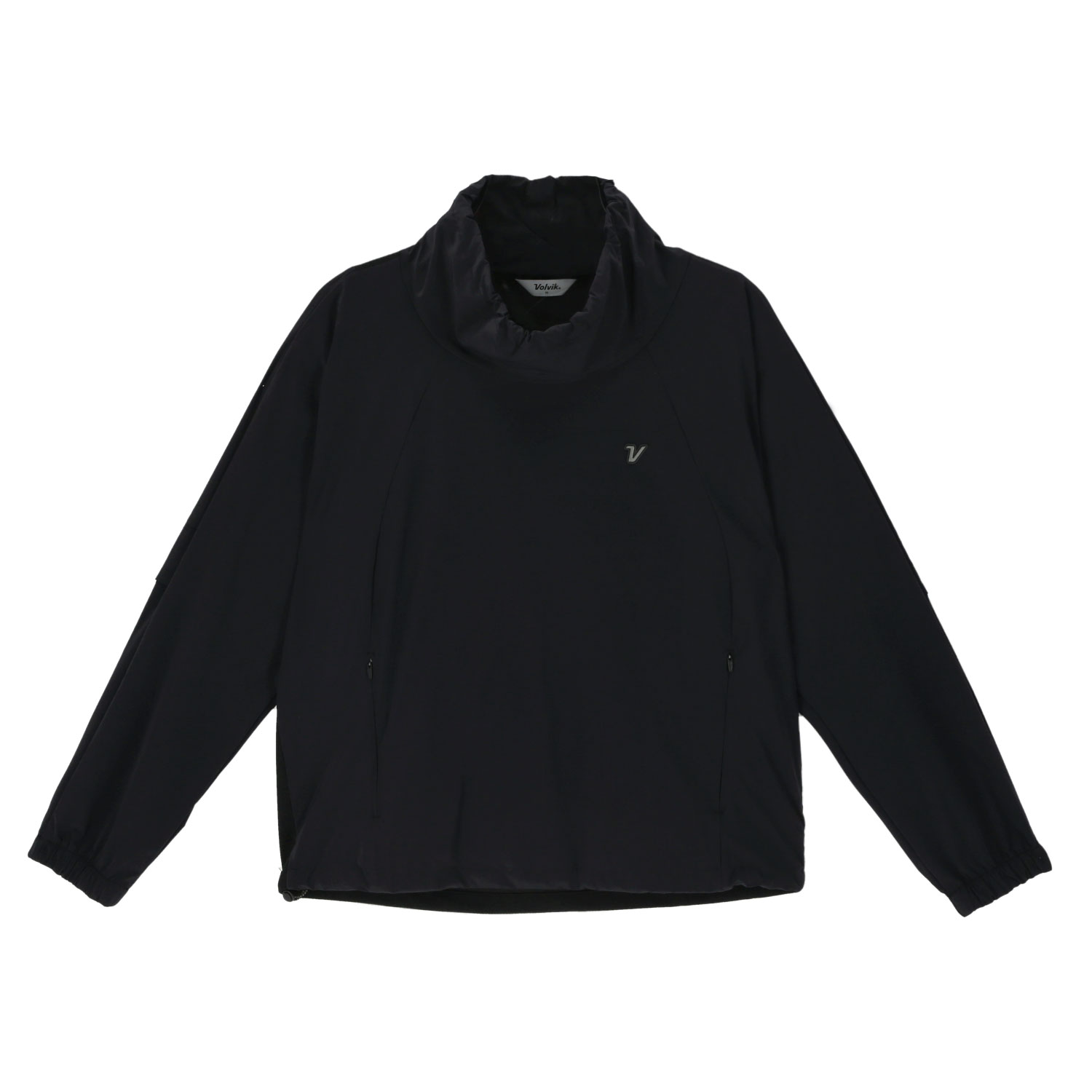 볼빅 골프웨어 여성골프웨어 여성 골프 점퍼 져지 배색 아노락 긴팔 간절기 티셔츠 상의 VLWBP901 - 상세 이미지 5