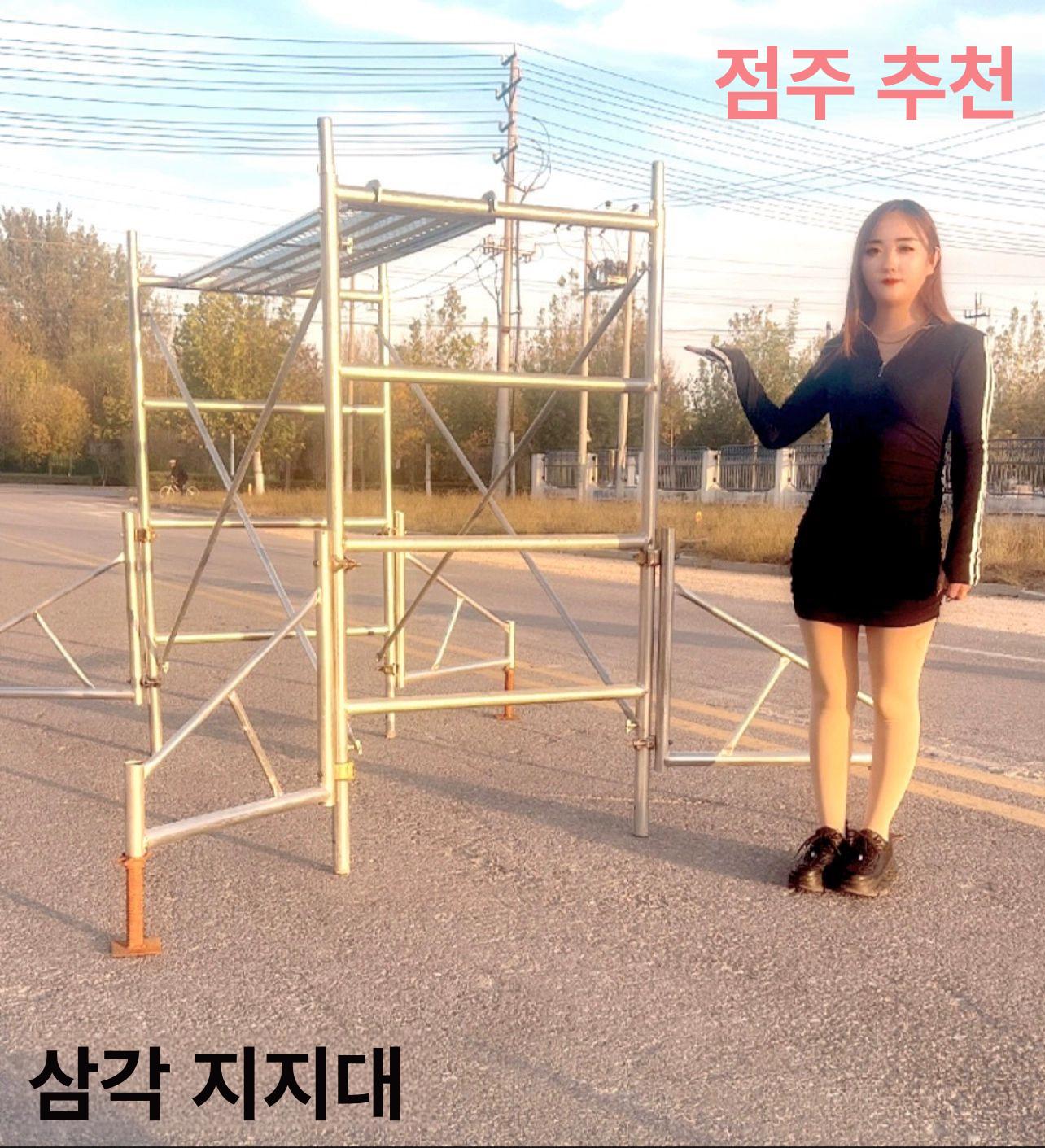 PT아시바 아웃트리거 사다리 날개 동바리 일반 다이 삼각형 표준 - 상세 이미지 3