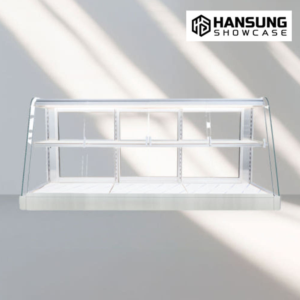 개방형 유리 음료 상온 곡면 베이커리카페 쇼케이스냉장고 : 신일N위시웨이