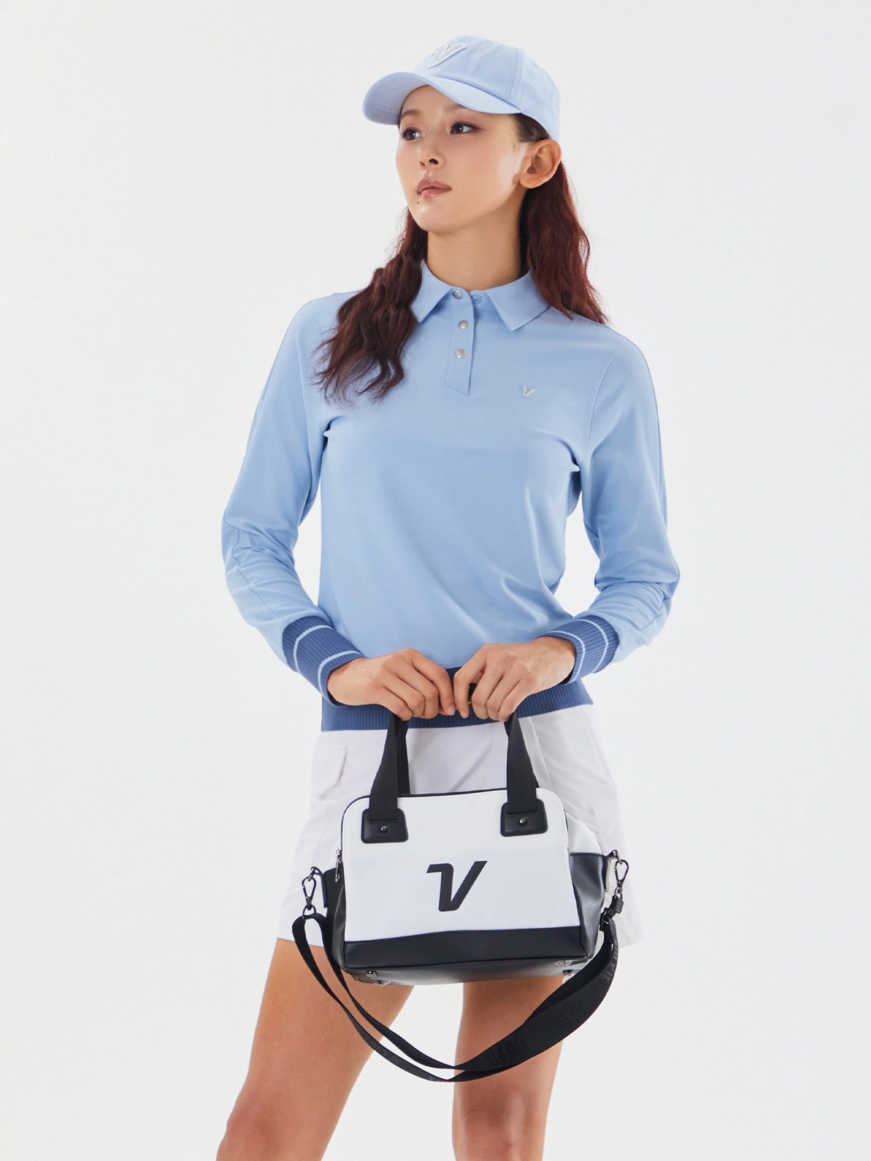 볼빅 골프웨어 여성골프웨어 여성 골프 긴팔 티셔츠 카라 긴팔티 간절기 가을 겨울 상의 VLTSP901 - 상세 이미지 4