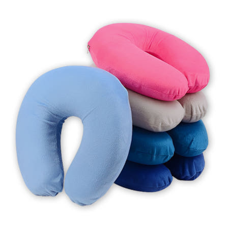 메모리폼 목베게 1P 색상랜덤 차량용 나들이 기차 수면베개 목받침 영화감상