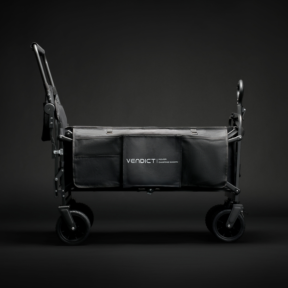 벤딕트 웨건 캠핑웨건 카트 접이식 캐리어 수레 외건 폴딩 대형 오픈형 로버 베이직패키지