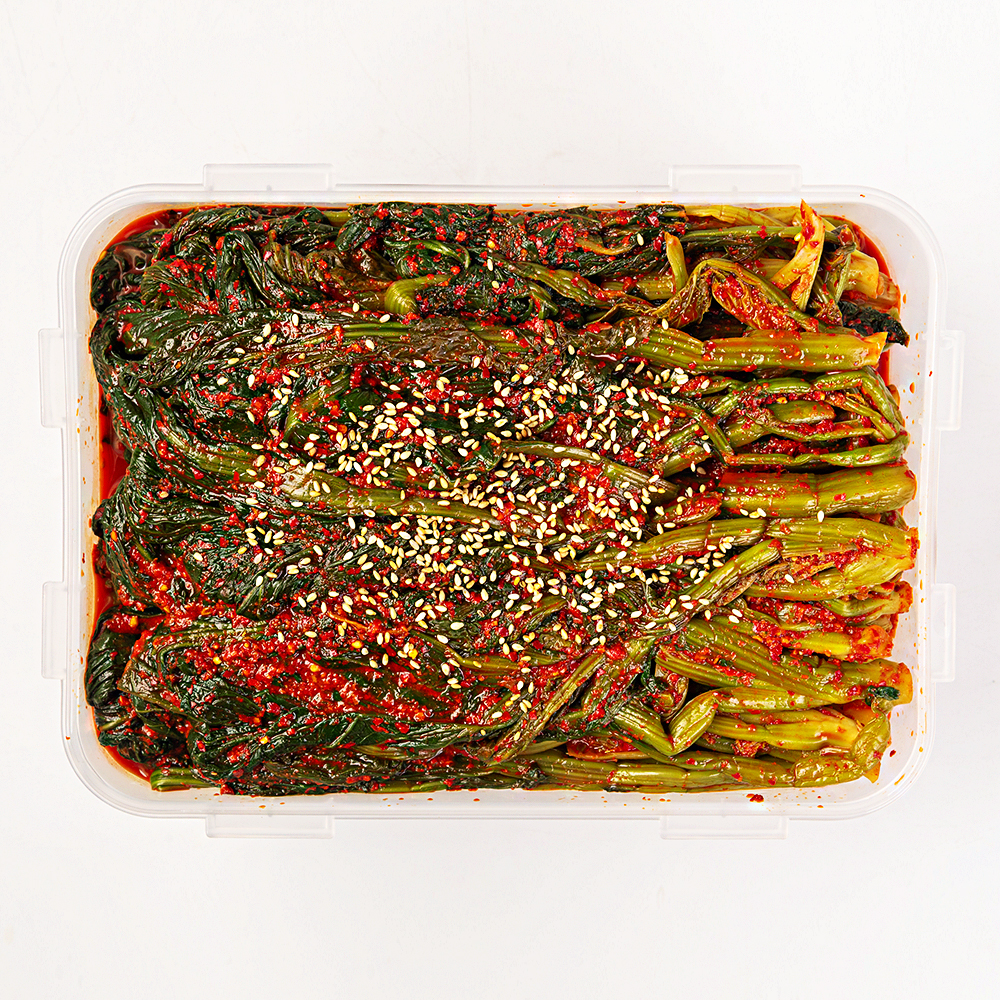 여수 명물 돌산 갓김치 2kg 국내산 전라도 갓 김치