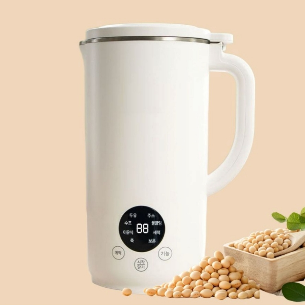 콩물제조기 이유식 죽만드는기계 두유제조기 1200ml