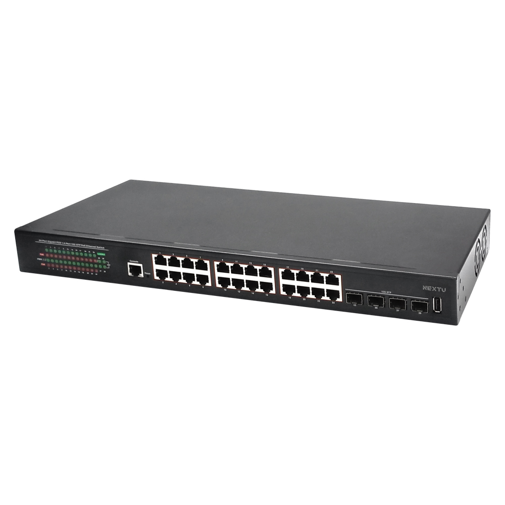 NEXT-POE7128L2-10G L2 24포트 Ultra POE 10G 4SFP 매니지먼트 스위치 - 상세 이미지 4
