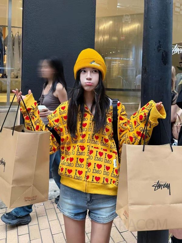 여성용 루즈핏 오리지널 순면 기모 후드 집업 스웨트셔츠 얇고 따뜻한 겨울용 편안한 착용감 데일리 캐주얼 스타일 - 상세 이미지 2