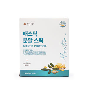백세식품 그리스 매스틱검 분말 스틱 3g x 30포 30일분 HACCP ... 맛있게 먹은 솔직 후기 - 상품 이미지 1