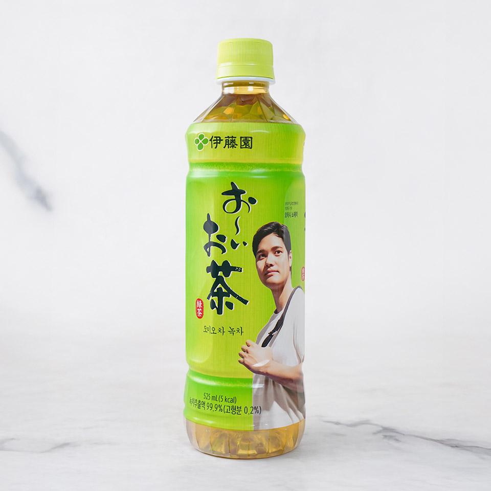 메가마트 농심 오이오 녹차 525ml - 상품 이미지