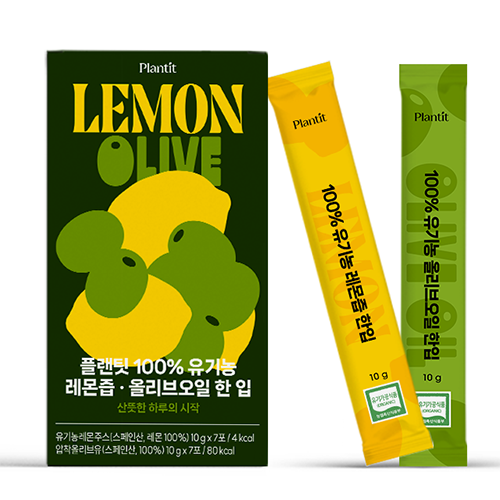 플랜팃 NFC 100% 유기농 레몬즙 + 엑스트라버진 올리브오일 스틱 세트 - 상품 이미지