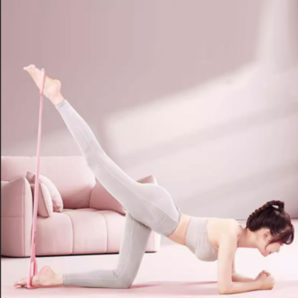 스트레칭밴드 필라테스 요가 헬스 스포츠 운동 근력 홈트 고무 탄성 전신 1+1 - 상세 이미지 3