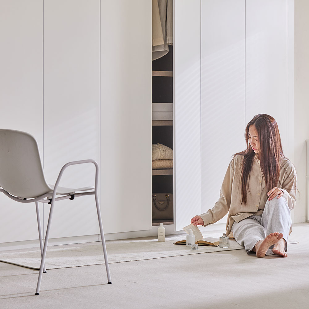 장인가구 드로잉 E0등급 여닫이 붙박이장 서라운딩 최적화 맞춤시공 30cm 작은방 안방