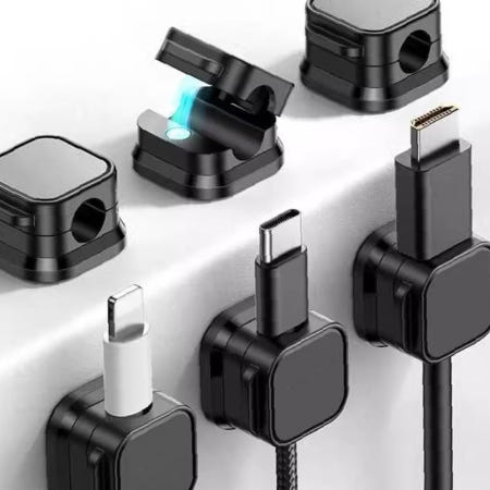 중국OEM 자석 케이블 클립 차량용 휴대폰선정리 책상 배선고정