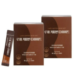 루체 다이어트 커피 보조제 그린 커피빈 체지방 컷팅제 다이어트식품 30포... 맛있게 먹은 솔직 후기 - 상품 이미지 1