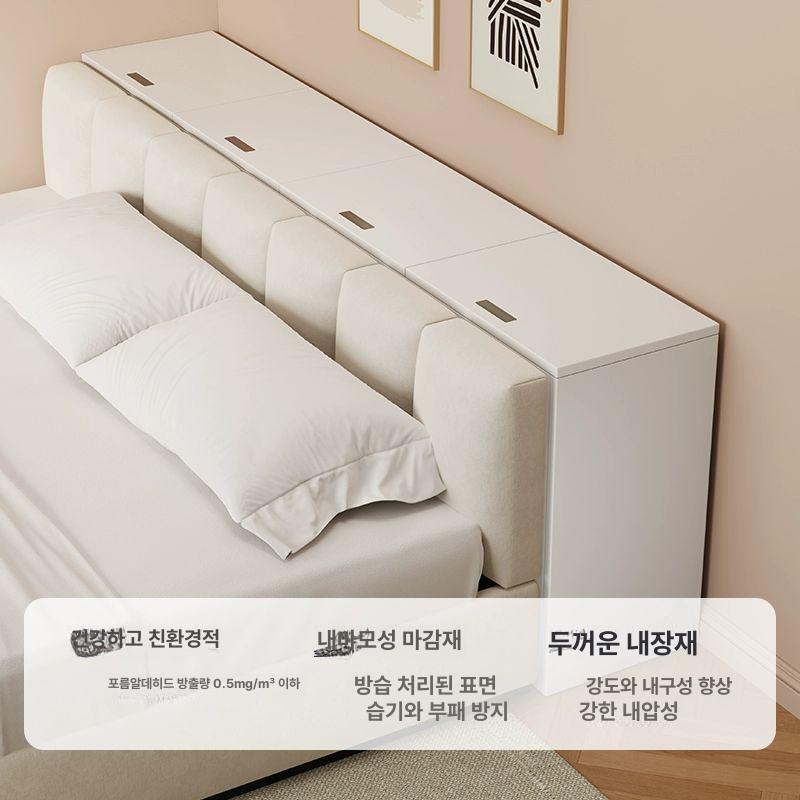 침대 틉새 수납장 깊이25 슬라이딩 침대틈새 길이 100 높이 40 깊이 25 - 상세 이미지 3