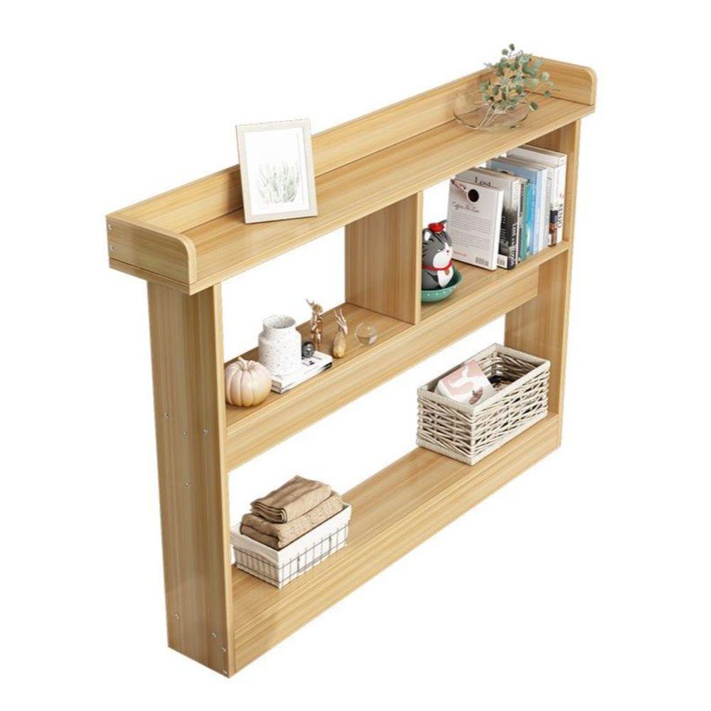 우드 슬림장 틈새 책장 침대 선반 베란다 틈새장 흰색 100x20cm - 상품 이미지