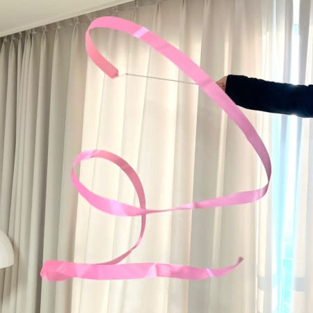 리듬체조 리본 4m 핑크