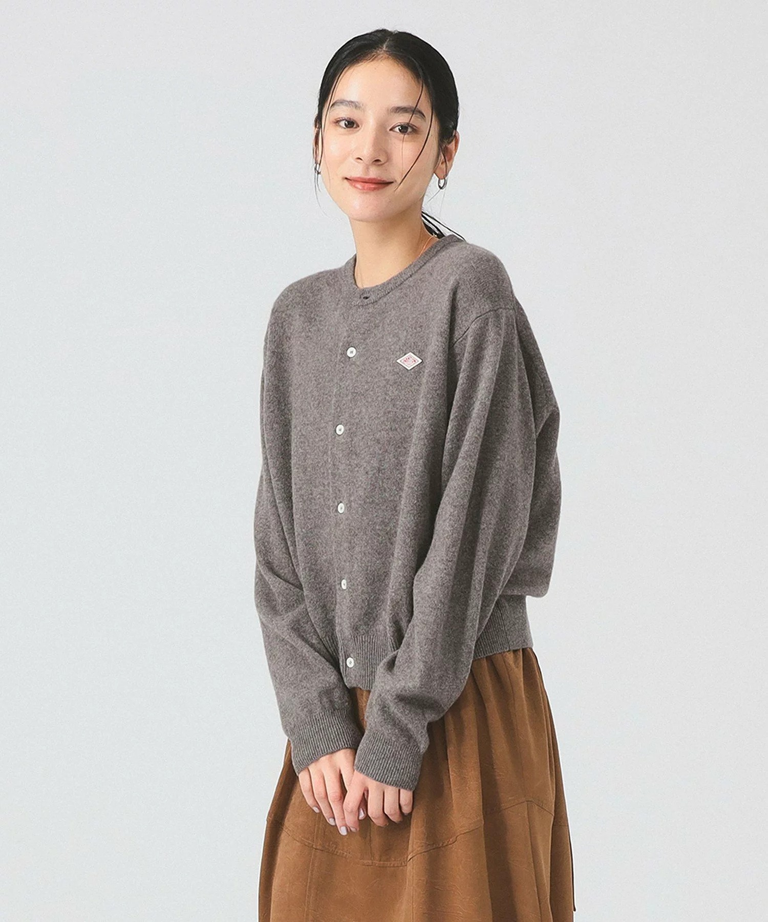 단톤 크루넥 카디건 DT-D0031 LMW 페일블루, 34 이미지 6