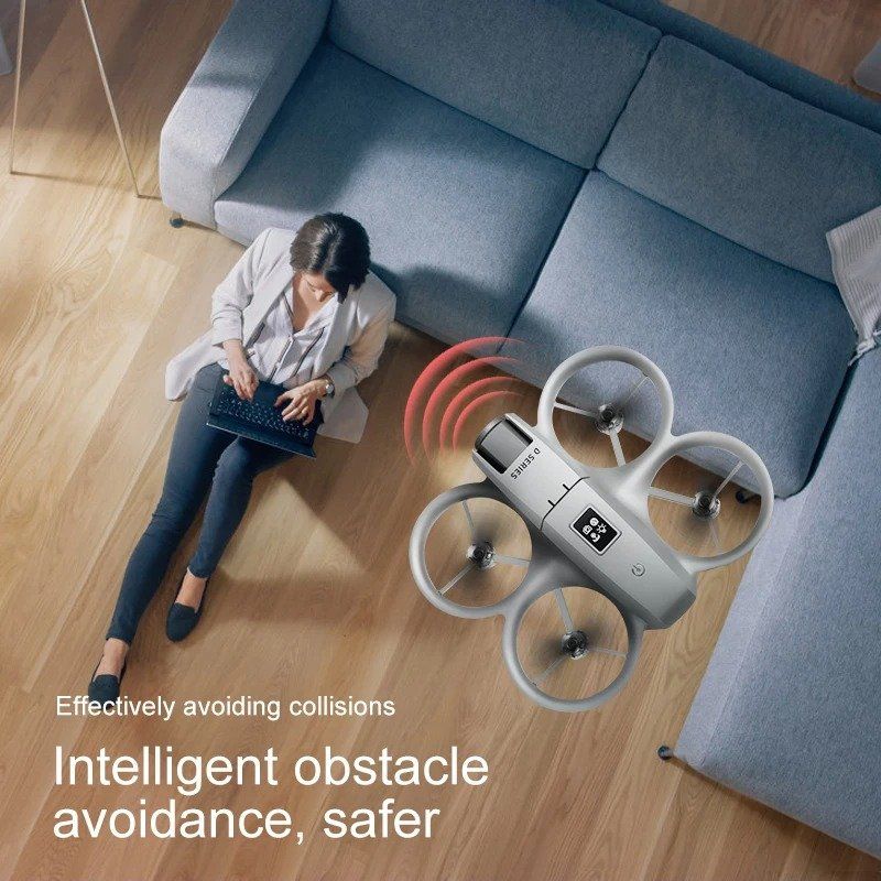 입문용 미니 드론 듀얼 카메라 8K 항공기 장애물 회피 UAV 고정 원격 제어 비행기 - 상세 이미지 2