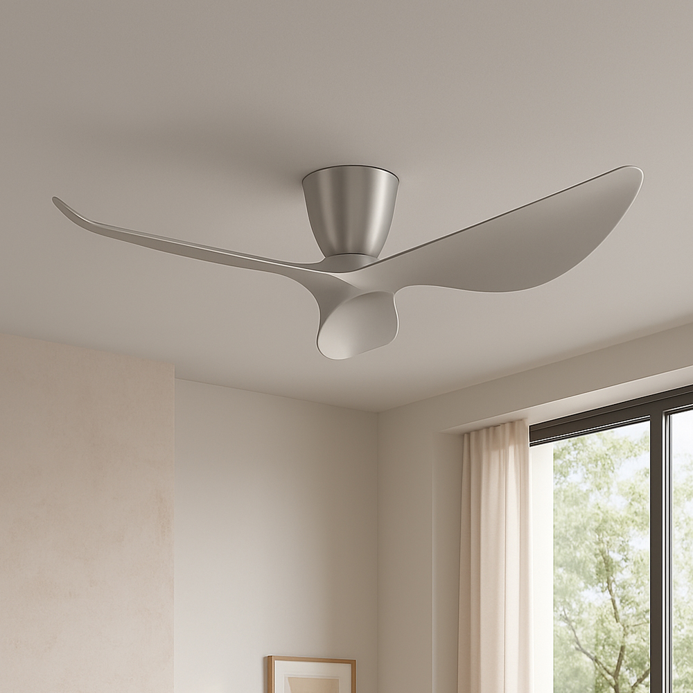 에어룩스 BLDC 실링팬 136cm 거실조명 선풍기 실버