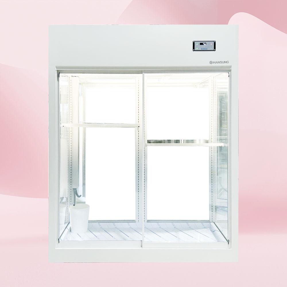 플라워쇼케이스냉장고 생화 꽃냉장고쇼케이스 1200 상치형 - 상세 이미지 2