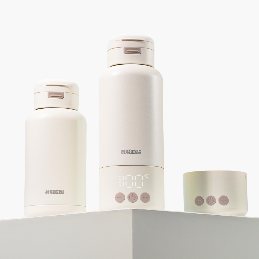 마베비 휴대용 분유포트 500ml 똑딱포트 무선 배터리 분리형 100도 가열