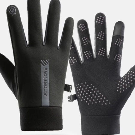 중국OEM 겨울 스마트폰터치 장갑 방한 작업용 등산 손가락오픈