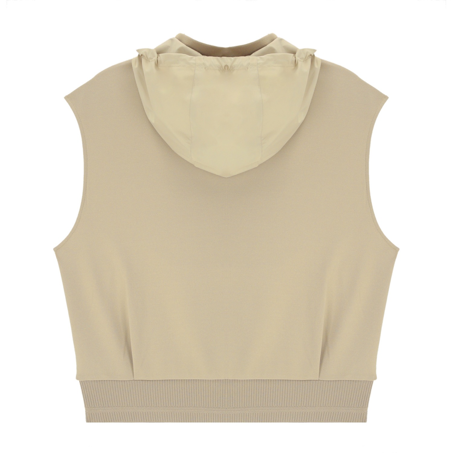 볼빅 골프웨어 여성 골프 조끼  우븐 후드 니트 베스트 후드조끼 간절기 상의 VLMTP801 - 상세 이미지 3