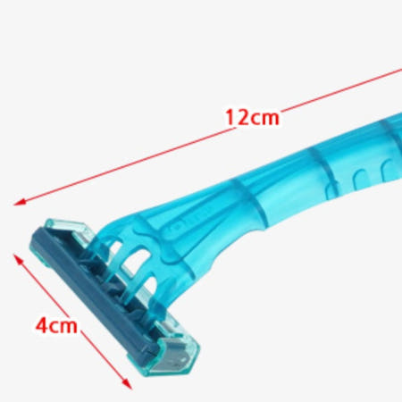 캠핑 여행물품 준비물 3중 칼날 면도기 8개